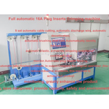 Plug Insertion Machine for European Two Pin Plug ( Three Pole AC aplug , 4.8MM Plastic Part